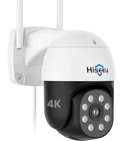 Amazon.com : Hiseeu 5MP PTZ Wireless Security Camera Outdoor